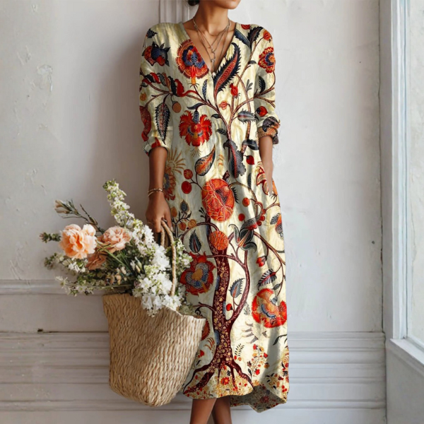 Kendra™ - Bohemian Floral Dress